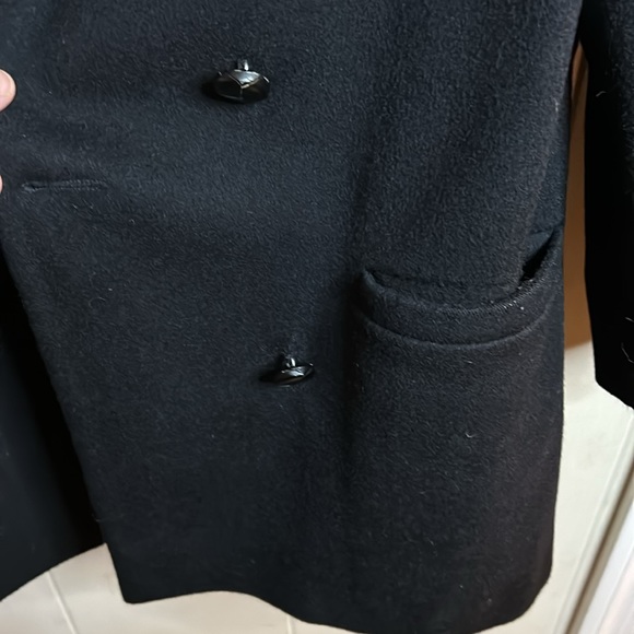 Forecaster of Boston Black Wool Blazer Coat - Picture 6 of 6